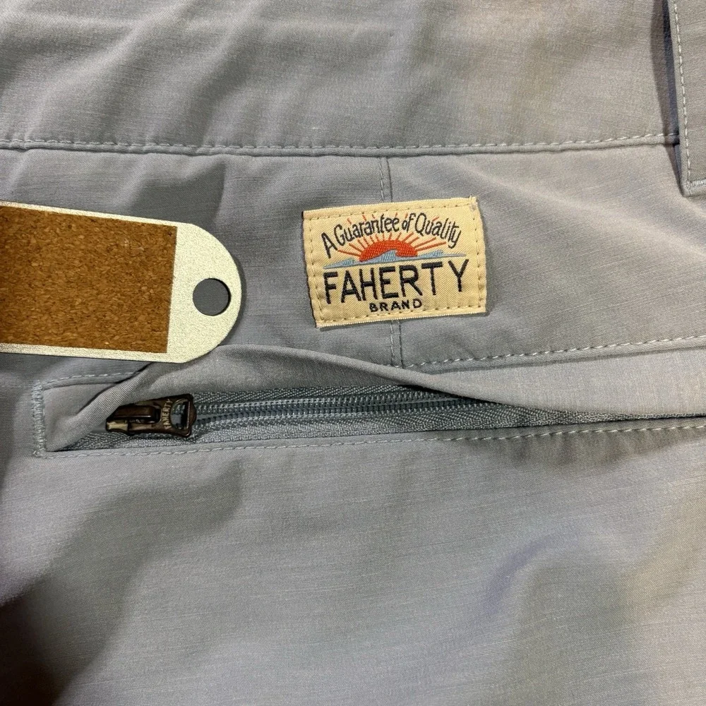 Faherty Shorts Mens 36 All Day Stretch Belt Loop Drawstring Chino 9